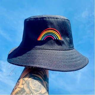 Chapeu Bucket Feminino Arco Iris Nova Moda Bucket Hat Blogueirinha
