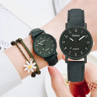 Mulheres Moda Relógio De Couro Simples Senhoras Pulseira De Relógio De Quartzo Relógio De Pulso Casual Relógio Feminino Relogio Feminino