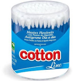 Cotonete Hastes Flexíveis Cotton - 150 Unidades