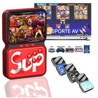 Mini Vídeo Game Portátil de Mão 900 Jogos M3 Retro Emulador Nes Gba Sup Nintendo