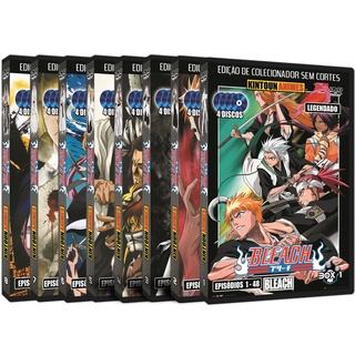 Anime Bleach Série Completa em DVD + Filmes + Ovas