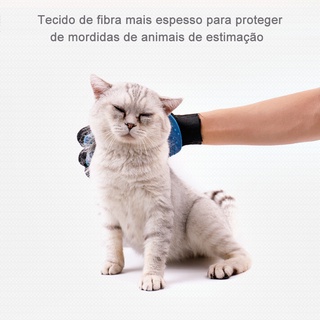 Luva De Pelo Banho Magnética Tira Pelos Cães Gatos Pet Luva Para Dar Banho Em Caes E Gatos XDH10 (8)