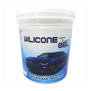 Silicone Gel Perfumado Profissional Automotivo Painel Plásticos Borrachas Hidratação Interna 1Kg s