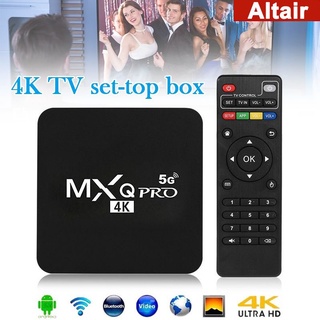 Dropshiping Mxq Pro 4k 2.4g/5ghz Wifi Android 10.0 Quad Core Reprodutor Multim Dia Smart Tv Box altair_br