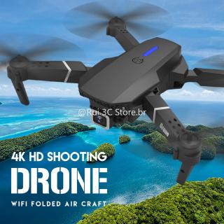 ✨ Cc ✨ Rc Quadcopter Com Wi-Fi Hd Fpv Drone 1080P / 4 K Dropnica Lente