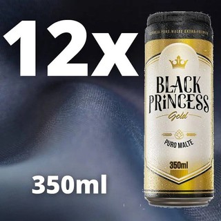 Black Princess 350 ml Pack com 12 unidades
