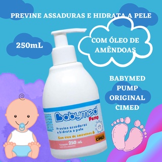Babymed Pomada para Assadura Oleo de Amendoa 250mL Protege e Hidrata