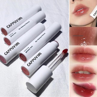 Cappuvini® 6-color Matte Waterproof Lip Glaze with Long-lasting Soft Gloss Mirror Non-stick Lip Glaze