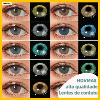 As Lentes De Contato Coloridas HOVMAS São Usadas Para Maquiagem Dos Olhos Todos Os Anos. (1)
