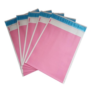 Kit Com 100 Envelopes de Segurança Rosa 12X18 Saquinho Rosa - Sete Envelopes