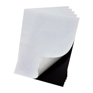 Manta Magnética Adesivada para Brindes E Calendário - Ima Adesivo - kit com 5 folhas A4