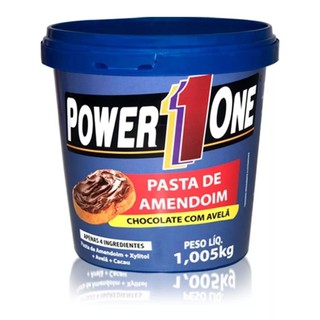 Pasta de Amendoim com Chocolate e Avelã 1kg - Power One