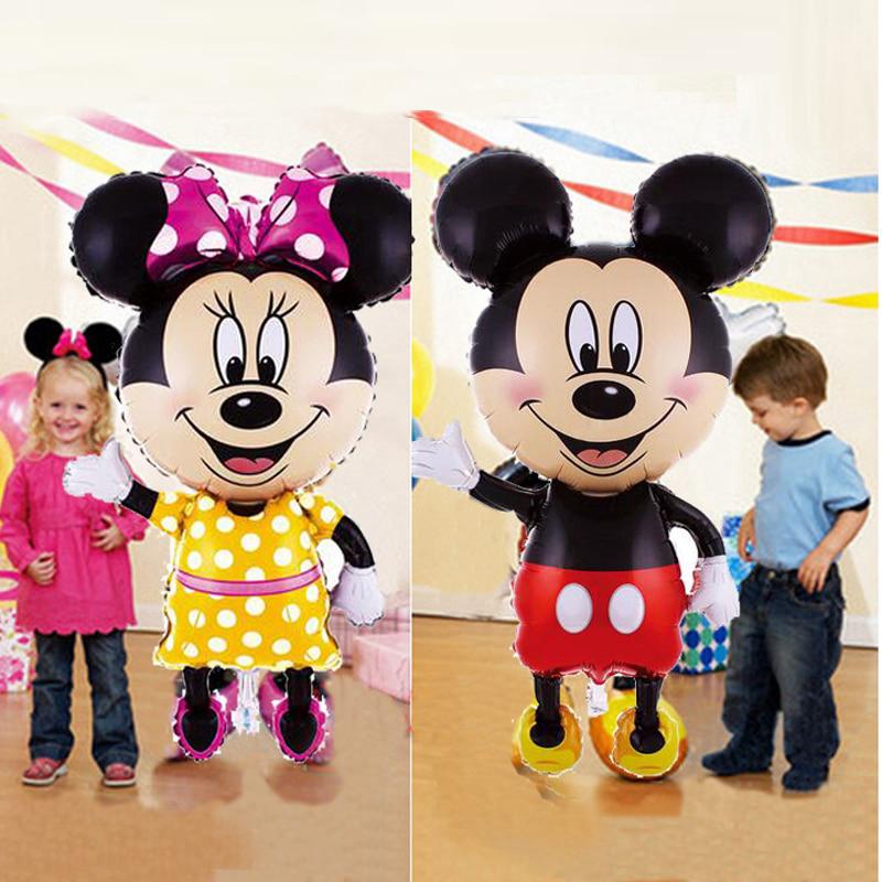 114cm Balões all manner De Mickey Minnie Para Aniversário/Casamento/Festa/Decoração (1)