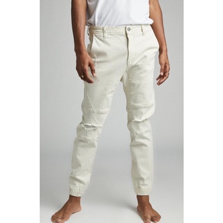 Calça Jeans Masculina Em Algodão-Slim Denim Corredores