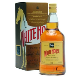 Whisky Escocês White Horse Cavalo Branco 1L com nf e selo ipi