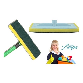 Esponja Lava Limpa Piso E Azulejo Manual - unidade (1)