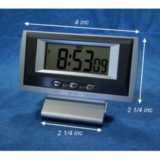 Mini Relógio Despertador Digital Cronometro A Pilha Nako 238a