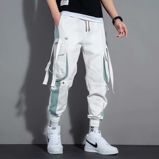 Harem Pants Calças De Corrida Dos Homens Harajuku Hip Hop Preto Sweatpants (2)