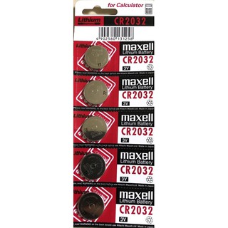 Bateria Maxell Cr2032 3v Cartela C/5 Unid