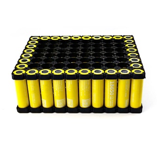 kit 50 suporte montagem de bateria litio 18650