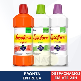 Desinfetante Lysoform Original Multiuso P/ Limpeza - 1 L