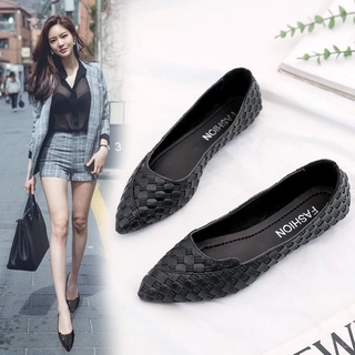 ❁ ♈ ▼ 2022 Novo Estilo Coreano Sapatos Casuais Mulheres s Primavera E Verão Respirável Dedo Apontado Temperamento Moda Femininos