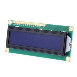 Display LCD 16x2 Fundo Azul 1602