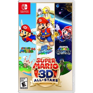 Nintendo Switch Super Mario 3D Todas As Estrelas Coleção-NS All-stars Com Cartão Sandisk Ultra Micro SD