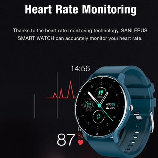 Relógio inteligente Smartwatch Bluetooth À Prova D 'Água Multifuncional Com Touch Screen E Frequência Cardíaca Para Android / Ios (2)