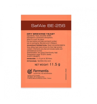 Fermento - Levedura SafAle BE-256 - 11,5g