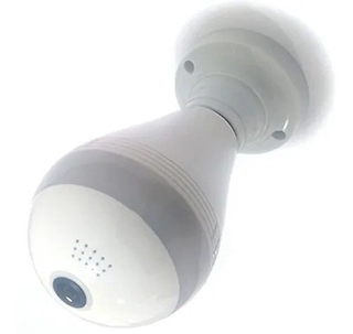 Camera Seguraca Lampada Vr 360 Panoramica Espia Wifi V380 (6)