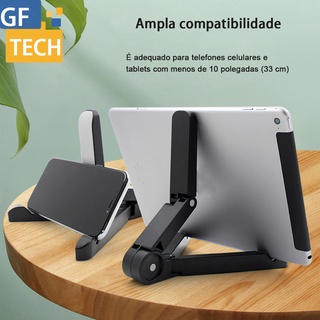 Suporte Universal Triangular Dobrável Para Celular De Mesa E Tablet Pedestal Flexível Articulado Ajustavel A015 (1)