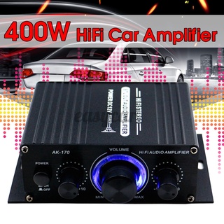 Amplificador 20w Subwoofer Amplificador Do Carro 2ch Amp Som Hifi Stereo Áudio Diodo Emissor De Luz (1)