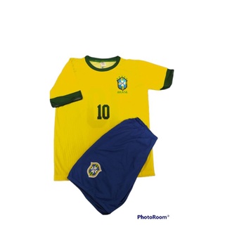 uniforme infantil time do Brasil