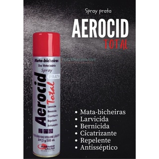 Aerocid Spray Prata [200ml ou 500ml] - Escolha a Variação