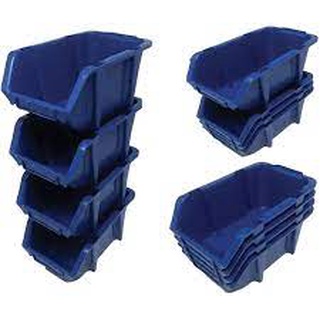 10 caixas Organizadora Plástica Gaveteiro de Encaixe Empilhavel Nº 3 Lançamento preta ou azul ferramentas