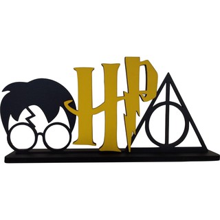 Totem Harry Potter, Enfeite Harry Potter em MDF, 27CM de largura, Harry Potter Decoração, Exclusivo (2)