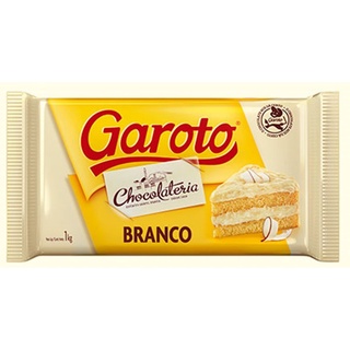 Barra De Chocolate Branco 1kg - Garoto