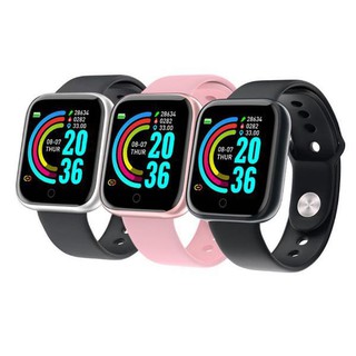 Smartwatch D20 Pro/ coloca foto Esportivo Bluetooth com Monitor de Saúde/Frequência Cardíaca/Pressão para Android/iOS Y68 (2)