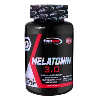 Melatonina 3mg 100 Capsulas- Pro Size Nutrition