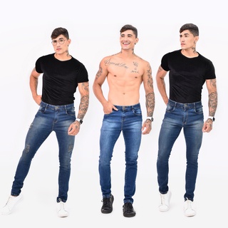 Calça jeans masculina slim PREMIUM