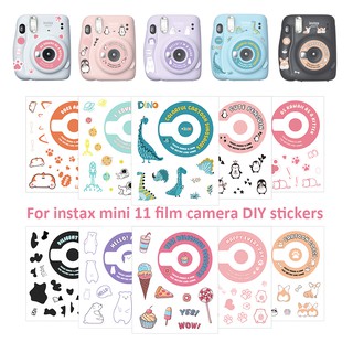 Fujifilm Instax Mini 11 Film Camera Decorative Body Creativity DIY Sticker