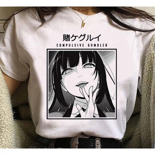 Camiseta Anime Kakegurui Yumeko Kirari Saotome Unissex (1)