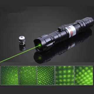 5mw 10 Milha Militar Verde Laser Pointer Luz 532nm Visível Beam Queima Foco