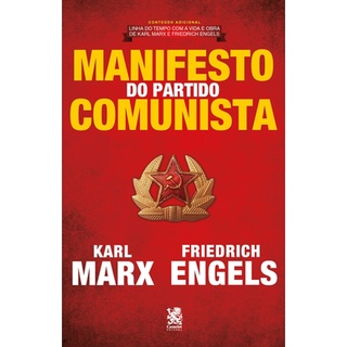 Manifesto do Partido Comunista - Capa especial + marcador de páginas
