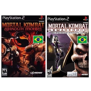 Mortal Kombat kit 2 Jogos - Ps2