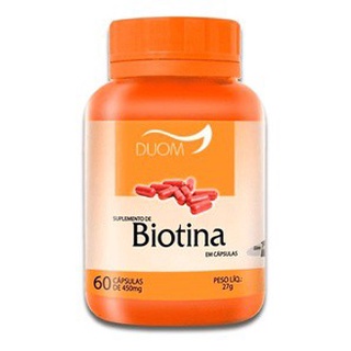 Biotina 60cápsulas 450mg Duom (1)