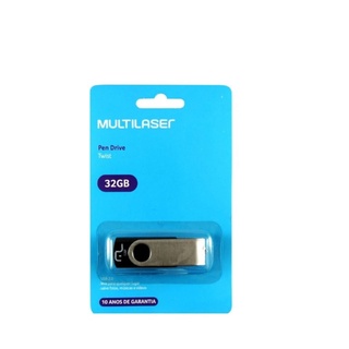Pen Drive 32GB Multilaser Twist PD589 Original