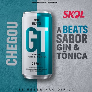 Skol Beats Gt Sabor Gin E Tônica - pack 8 unidades (2)