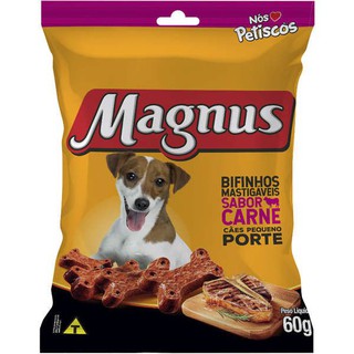 Bifinho Magnus para Cães de Porte Pequeno Sabor Carne 60g